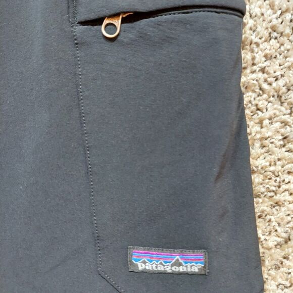 Patagonia Pants Mens 34 Stretch Softshell Hiking Windproof Zip Pocket Outdoor - Picture 7 of 10